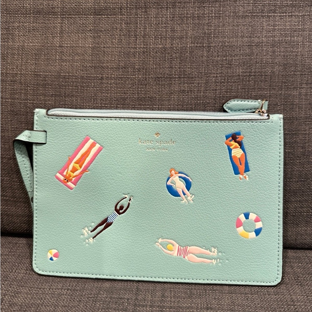 Kate Spade Swim Pouch with strap